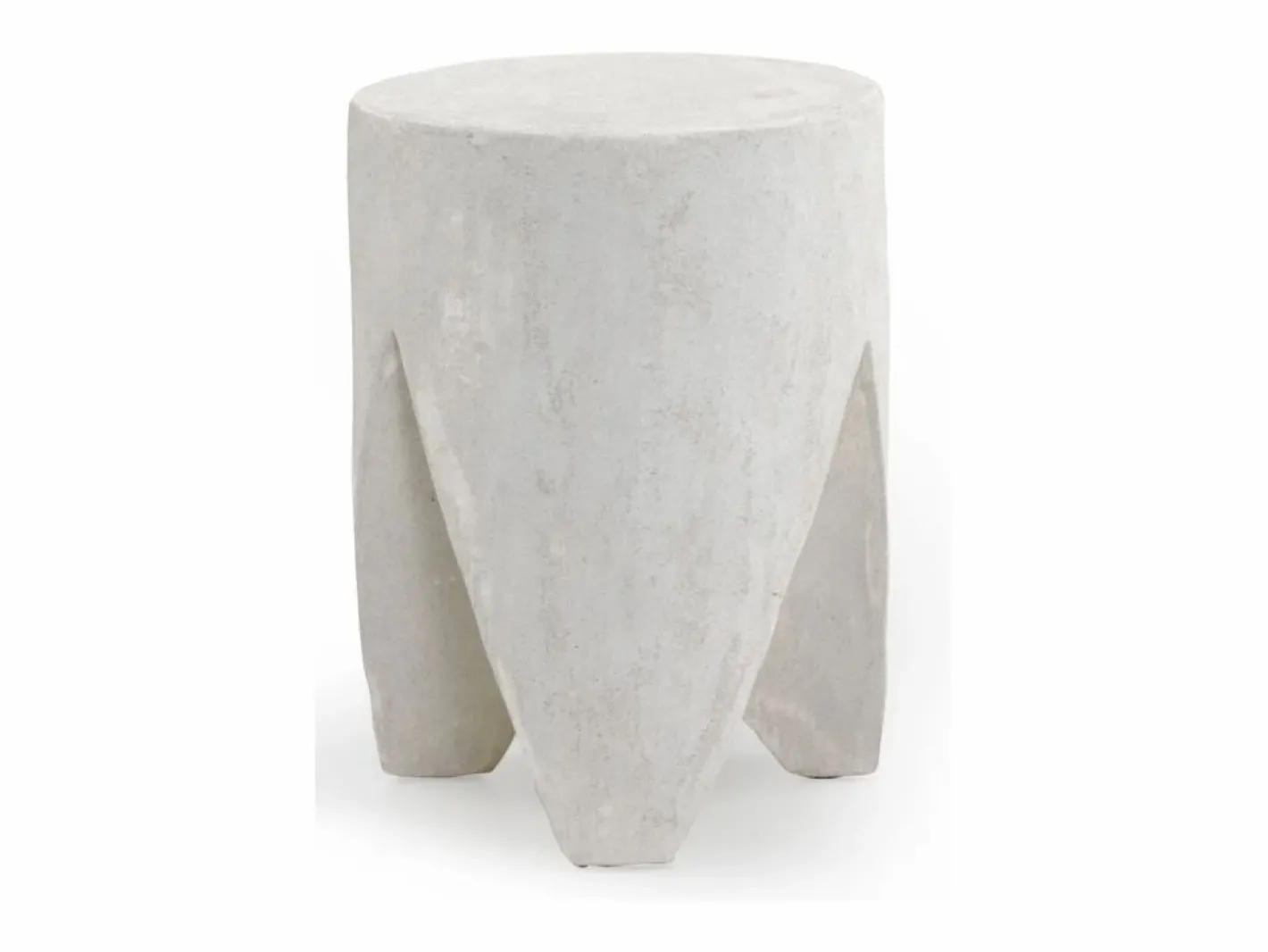 Mesa auxiliar color cemento de poliresina^ Outlet