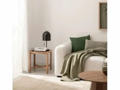 Mesa auxiliar de Madera Natural 45 x 56- Arzen^ Discount