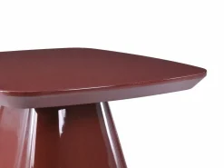 Mesa auxiliar de MDF - Burdeos lacado - NATAZA^Vente-unique