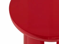Vente-unique Mesa auxiliar de MDF - lacado - DERLALI Rojo Sale