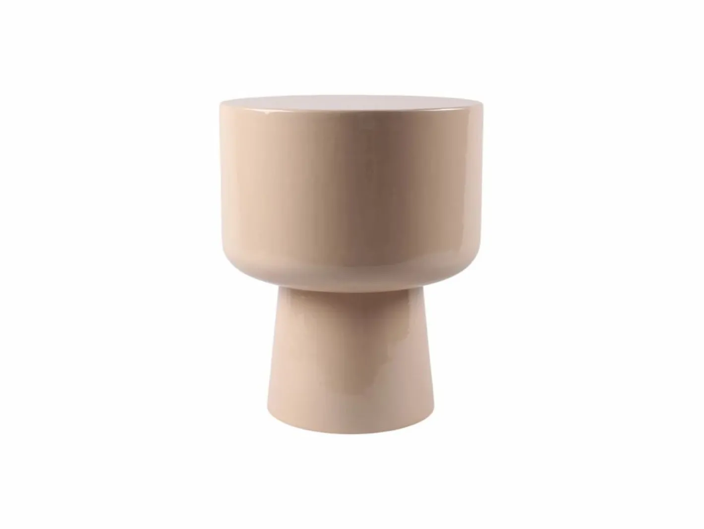 Mesa auxiliar de metal - brillante - FALENY^Vente-unique Discount