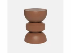 Sweeek Mesa Auxiliar|Mesa auxiliar de metal terracotta