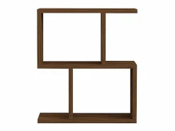 Calicosy Mesa Auxiliar|Mesa auxiliar decorada en madera de nogal L45 cm - ZET
