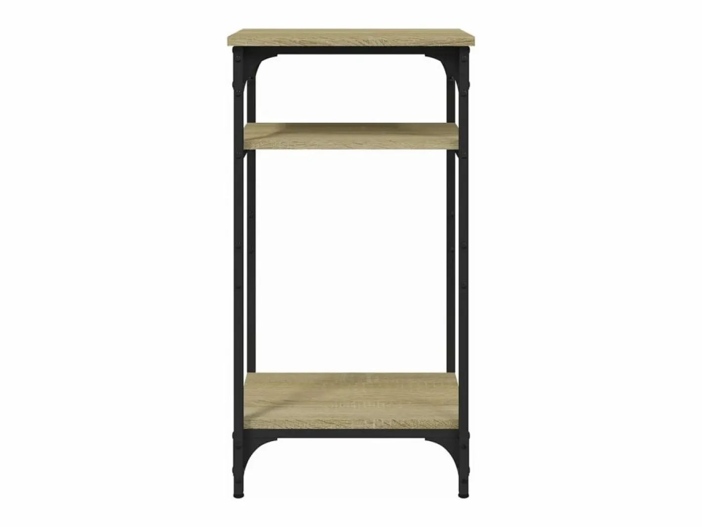 Mesa auxiliar madera contrachapada roble Sonoma 40x30x75 cm^Clicnbuy