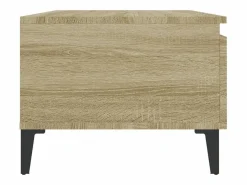 vidaxl Mesa auxiliar madera contrachapada roble Sonoma 50x46x35 cm Color natural claro Sale
