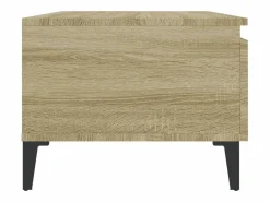 vidaxl Mesa auxiliar madera contrachapada roble Sonoma 50x46x35 cm Color natural claro Sale