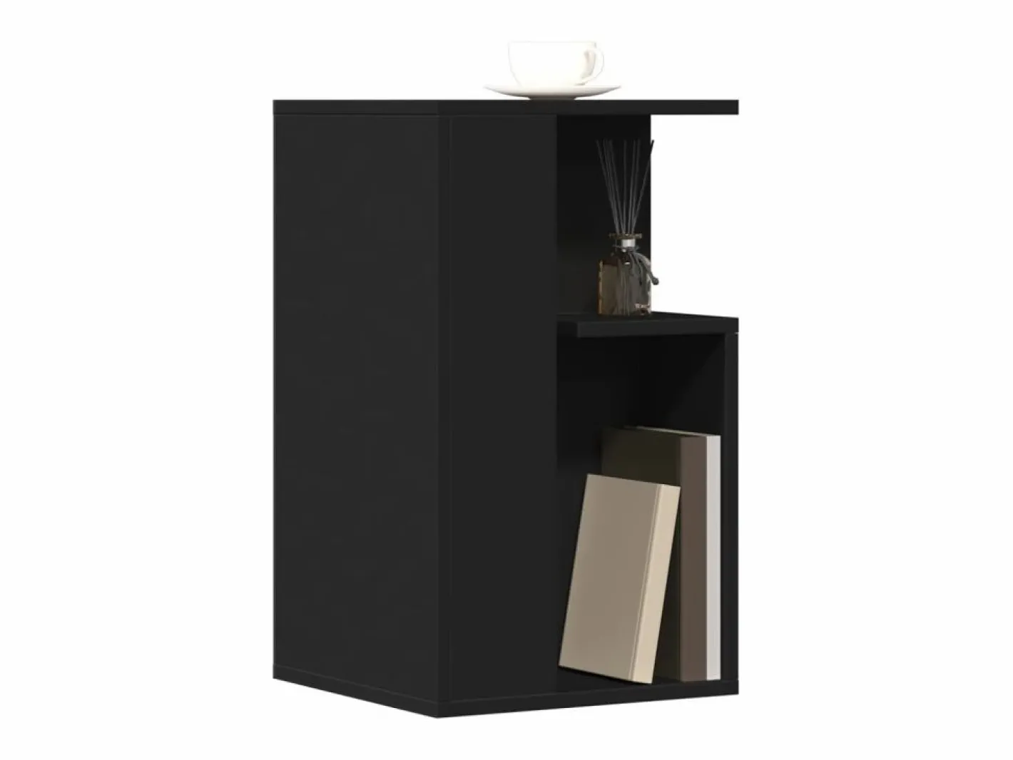 Mesa auxiliar madera de ingeniería 35x35x60 cm^Clicnbuy Clearance