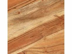 vidaxl Mesa auxiliar madera maciza de acacia 35x35x55 cm Color natural claro Hot
