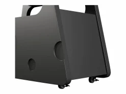 Merax Mesa Auxiliar|Mesa auxiliar móvil con estantes de almacenaje, aparador - 81x33x51,5 cm - MDF -