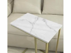 Sobuy Mesa Auxiliar|Mesa Auxiliar para sofá Consola Mesita de Noche Mesa para portátil FBT87-G ES