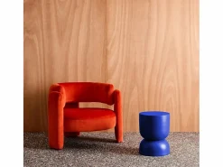 Sweeek Mesa Auxiliar|Mesa auxiliar, rincón de sofá, mesita metal ø32 x h42cm