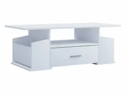VCM Mesa auxiliar y mesa de centro Junata Blanco AL. 44 x AN. 110 x P. 52 cm Multicolor Hot