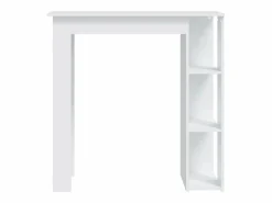 Mesa bar con estante madera contrachapada 102x50x103,5cm^Clicnbuy Best