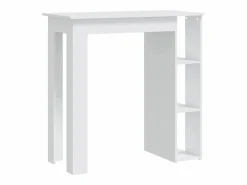 Mueble Bar|Mesa bar con estante madera contrachapada 102x50x103,5cm ES428296