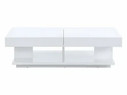 Mesa centro ARAMIS con compartimentos MDF lacado^Vente-unique Online
