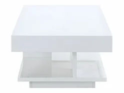 Mesa centro ARAMIS con compartimentos MDF lacado^Vente-unique Online