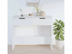 Mesa consola de madera contrachapada 90x36x75 cm^Clicnbuy Outlet