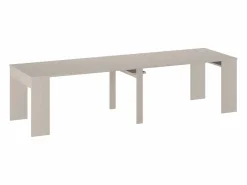 Vente-unique Consola|Mesa consola extensible 12 cubiertos - 6 extensiones - - ONEGA