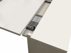 Vente-unique Consola|Mesa consola extensible 12 cubiertos - 6 extensiones - - ONEGA