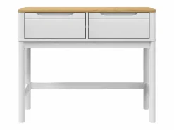 Mesa consola FLORO madera maciza de pino 89,5x36,5x73 cm^Clicnbuy New