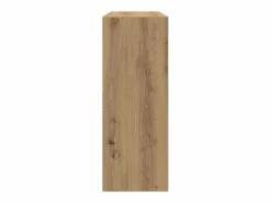 Mesa consola madera de ingeniería roble artesanal 105x30x80 cm^Clicnbuy Outlet