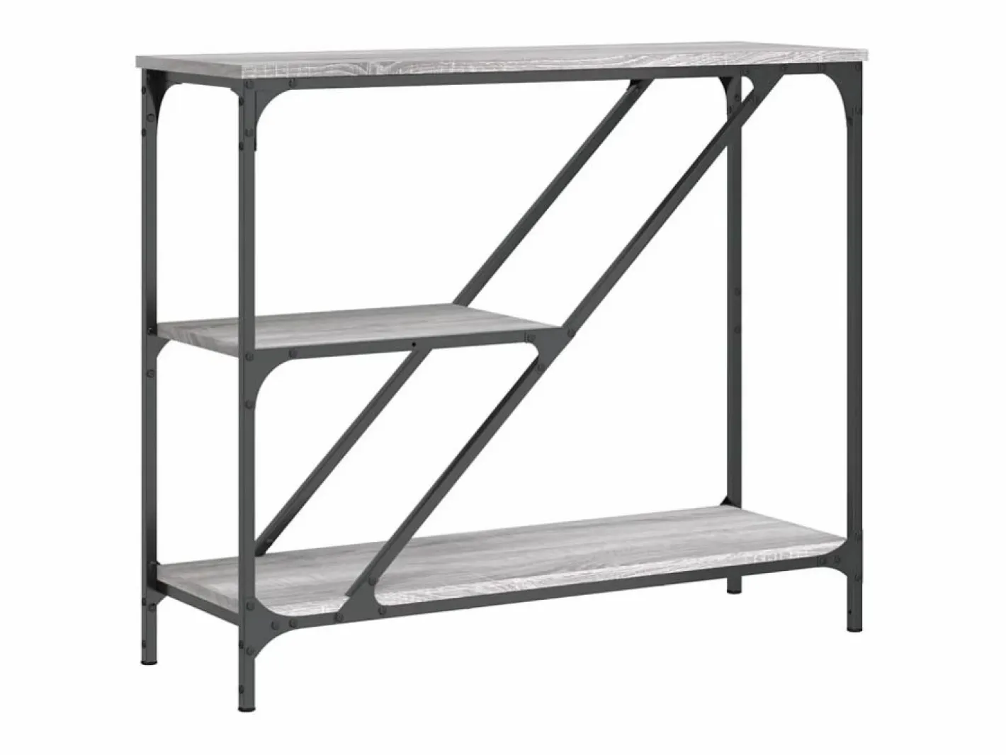 Clicnbuy Consola|Mesa consola madera de ingeniería Sonoma 88,5x30x75 cm