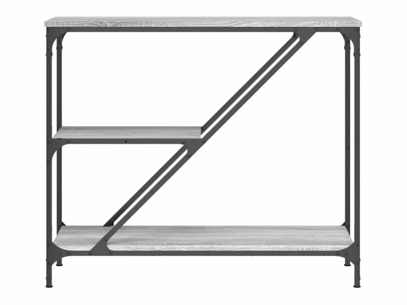 Clicnbuy Consola|Mesa consola madera de ingeniería Sonoma 88,5x30x75 cm