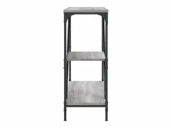 Clicnbuy Consola|Mesa consola madera de ingeniería Sonoma 88,5x30x75 cm