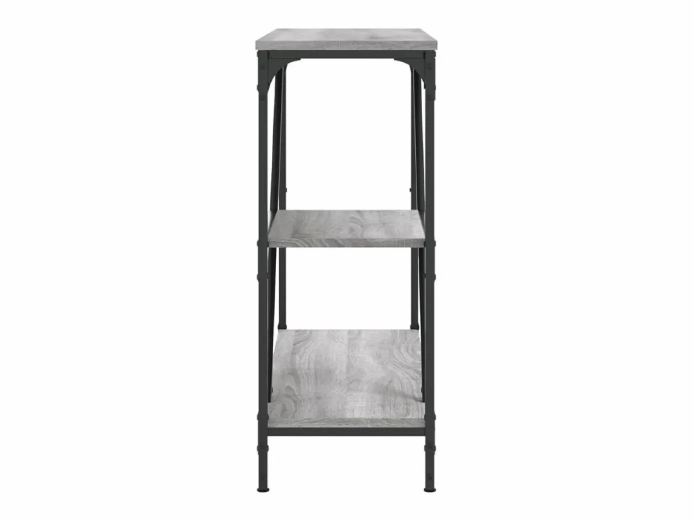 Clicnbuy Consola|Mesa consola madera de ingeniería Sonoma 88,5x30x75 cm