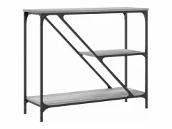 Clicnbuy Consola|Mesa consola madera de ingeniería Sonoma 88,5x30x75 cm