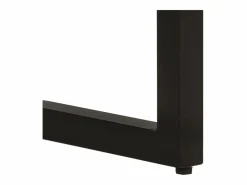 vidaxl Consola|Mesa consola madera maciza de mango rugosa 110x35x76 cm