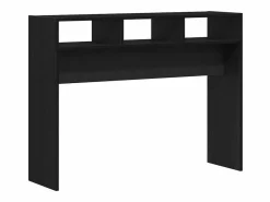 Clicnbuy Mesa Consola Roble 105 x 30 x 80 cm Madera contrachapada Negro Discount
