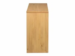 Clicnbuy Consola|Mesa consola SAUDA madera maciza de pino roble 89,5x36,5x73 cm