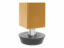 Consola|Mesa Consola SucceBuy de Vidrio de 3 Niveles, Mesita Auxiliar Rectangular Moderna con Bandejas de Vidrio Templado, Estructura de Hierro, Ideal para Entrada