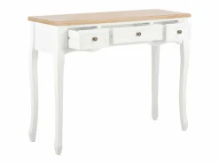 Clicnbuy Consola|Mesa consola tocador con 3 cajones s