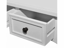 vidaxl Consola|Mesa consola tocador con tres cajones s