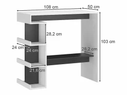 Mesa de bar 108x50x103 dana^Vicco Sale