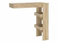 Mesa de bar de pared contrachapada roble Sonoma 102x45x103,5cm^Clicnbuy