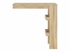 Mesa de bar de pared contrachapada roble Sonoma 102x45x103,5cm^Clicnbuy
