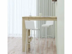Mesa de bar de pared contrachapada roble Sonoma 102x45x103,5cm^Clicnbuy