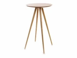 Miliboo Mesa de bar fresno NORDECO Beige Best