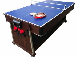 Mesa de Billar 7 pies Multijuego Air Hockey + Ping Pong – Stark^ELITESHOPPING