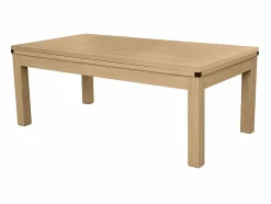 Rendez-Vous Déco Billar|Mesa de billar convertible madera clara alfombra claro - Eddie
