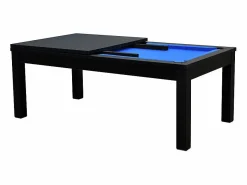 Rendez-Vous Déco Billar|Mesa de billar convertible negra con alfombra - Eddie