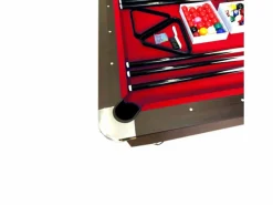 ELITESHOPPING Billar|Mesa de billar de 8 pies completa con accesorios – Viper Red