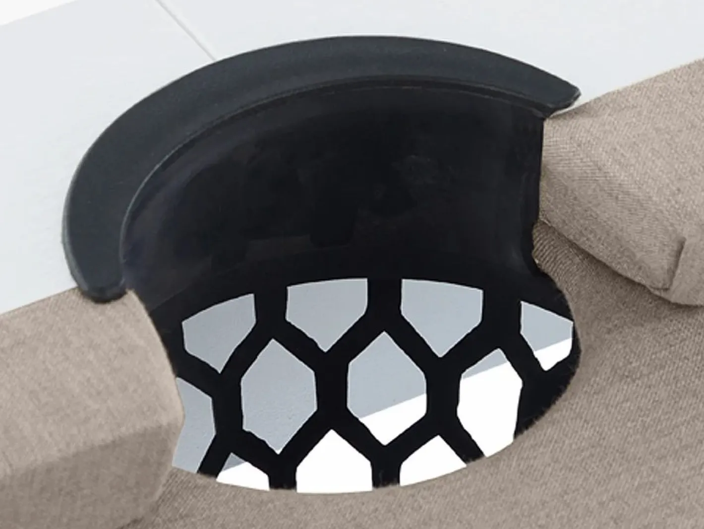 Vente-unique Billar|Mesa de billar exterior - Blanco y taupe - L213,4 x P121,1 x 79,7 cm - STAZIO