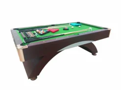 ELITESHOPPING Billar|Mesa de billar moderna de 7 pies completa con accesorios – Cronos