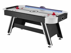 Mesa de billar SucceBuy de 183 cm con marcador LED, discos y pulsadores incluidos Blanco Discount