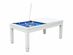 Vente-unique Billar|Mesa de billar transformable en mesa de cenar SNOOKER