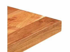 Mesa de bistró cuadrada madera de mango maciza 50x50x75 cm^Clicnbuy Online